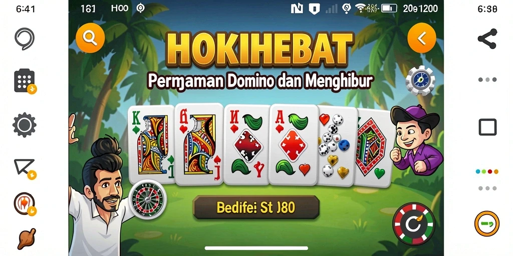 Gameplay HOKIHEBAT yang seru dan penuh tantangan.