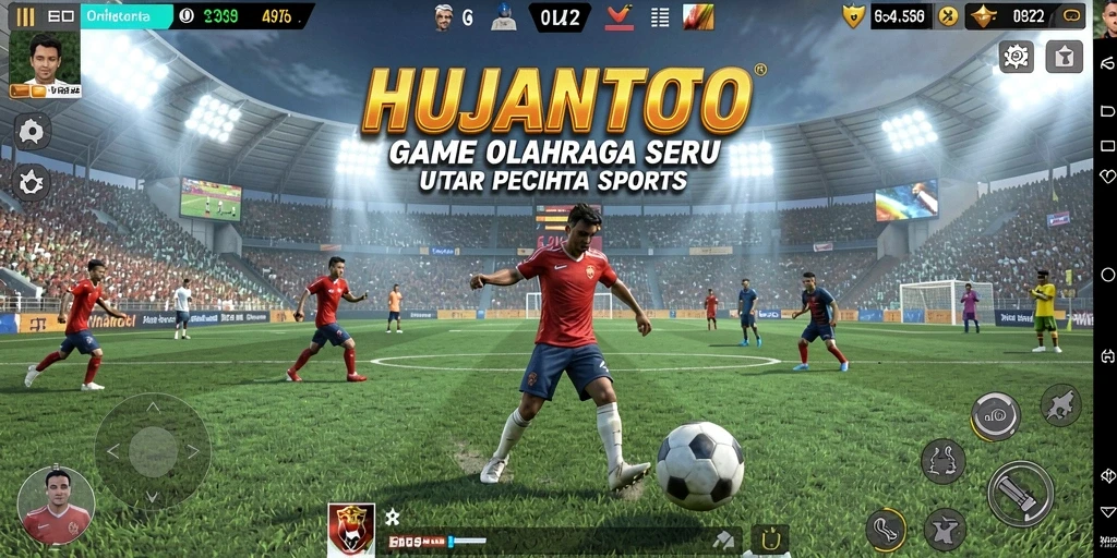 Tampilan menawan dari gameplay HUJANTOTO yang menampilkan olahraga seru.