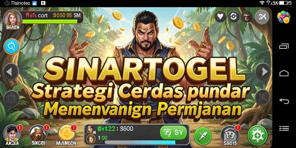 Tampilkan gameplay intens dan strategi cerdas dari SINARTOGEL.